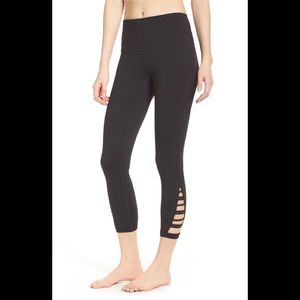NEW ZELLA IMPULSE HIGH WAIST MIDI LEGGINGS BLACK S